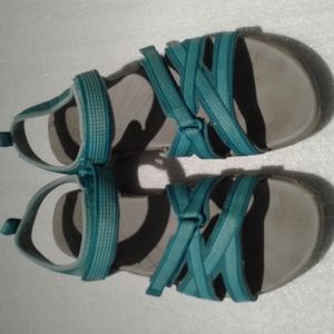 Teal Sandals size 10